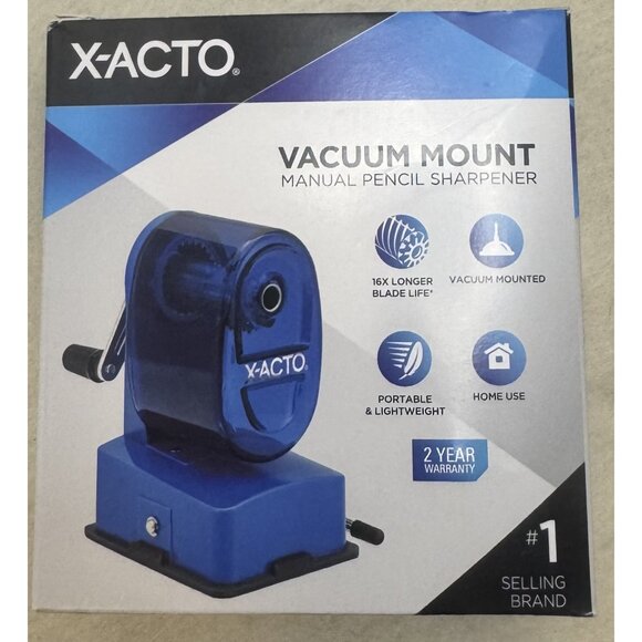 X-ACTO Vacuum Mount Manual Pencil Sharpener - Picture 1 of 4